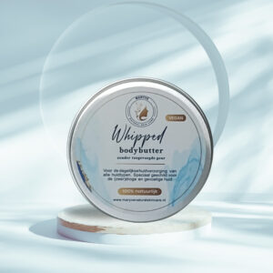 Whipped body butter voor een gevoelige huid
