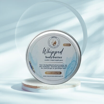 Whipped body butter voor een gevoelige huid