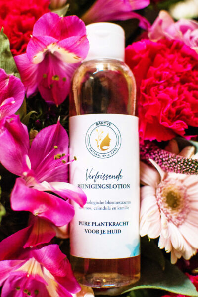 natuurlijke reinigingslotion geschikt voor de gevoelige huid