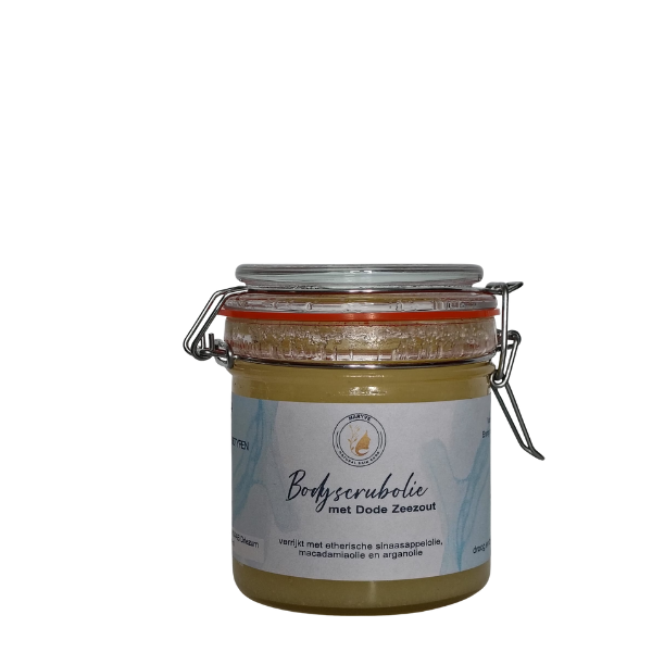 Natuurlijke bodyscrub met voedende oliën, voor een zijdezachte en stralende huid - Afbeelding 2
