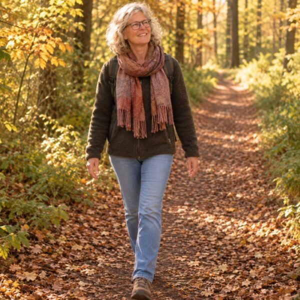 foto van mezelf in het bos